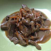 Ternera en salsa Tereyaki