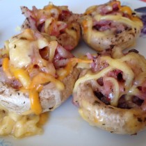 Champiñones rellenos