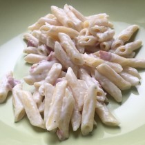 Macarrones a la carbonara