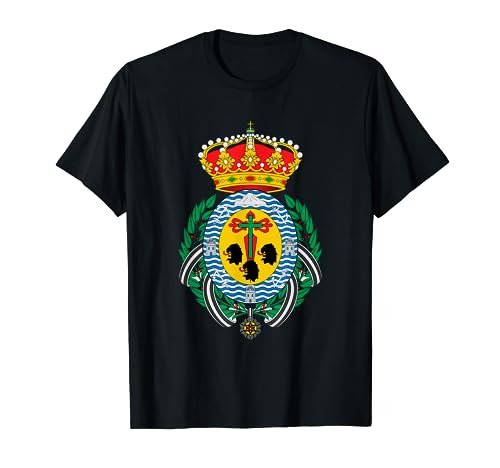 Escudo de Santa Cruz de Tenerife, Islas Canarias España Camiseta